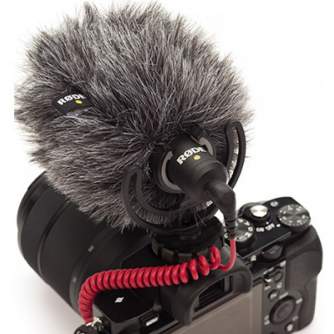 Videokameru mikrofoni - Rode VideoMicro Compact Cardioid Light-weight On-Camera Microphone with rycote - perc šodien veikalā un ar piegādi