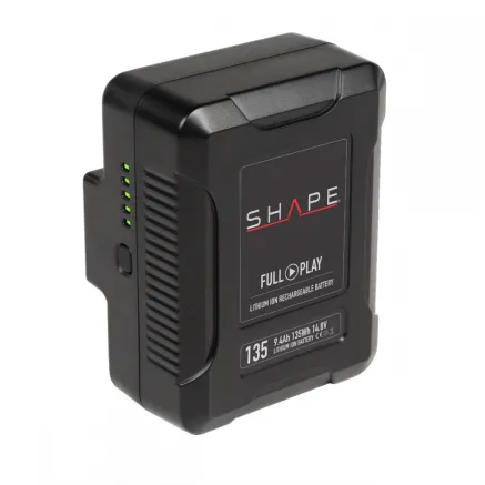 Shape Rechargable Lithium-Ion V-Mount Battery 14,8V 135Wh (V135TS)