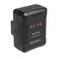 V-Mount Battery - Shape Rechargable Lithium-Ion V-Mount Battery 14,8V 135Wh (V135TS) - quick order from manufacturerV-Mount Battery - Shape Rechargable Lithium-Ion V-Mount Battery 14,8V 135Wh (V135TS) - quick order from manufacturer