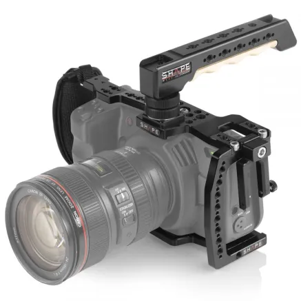 Shape Blackmagic Pocket Cinema Camera 4K 6K Cage with Top Handle (C4KTH)