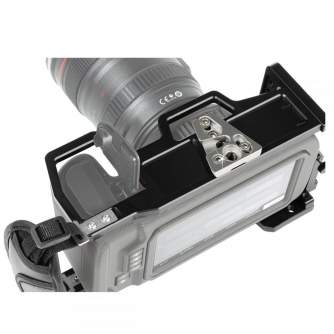 Shoulder RIG - Shape Blackmagic Pocket Cinema 4K 6K Offset Shoulder Mount (BM4KSMOF) - quick order from manufacturer