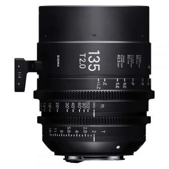 CINEMA видео объективы - Sigma FF High Speed Prime 135mm T2 E-Mount - быстрый заказ от производителя