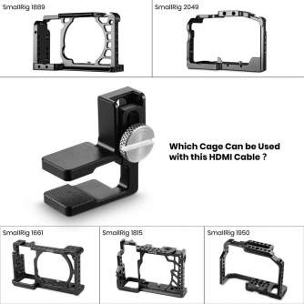 Accessories for rigs - SmallRig 1822 HDMI Cable Clamp - quick order from manufacturer