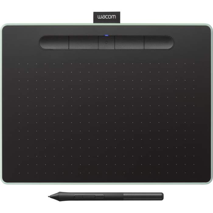 Планшеты и аксессуары - Wacom graphics tablet Intuos M Bluetooth, pistachio green - быстрый заказ от производителя