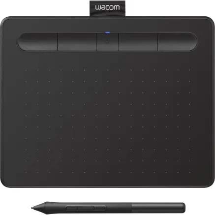 Wacom grafskā planšete Intuos S Bluetooth, melna