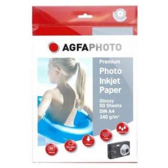 Фотобумага для принтеров - Agfaphoto фотобумага A4 Premium Glossy 240г 50 страниц - быстрый заказ от производителя