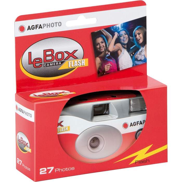 Filmu kameras - Agfaphoto Agfa LeBox 400 27 Flash - купить сегодня в магазине и с доставкой