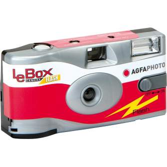 Filmu kameras - Agfaphoto Agfa LeBox 400 27 Flash - perc šodien veikalā un ar piegādi