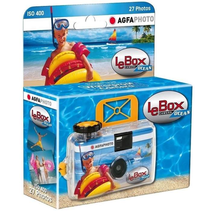 Плёночные фотоаппараты - Agfaphoto Agfa LeBox Ocean 400/27 - купить сегодня в магазине и с доставкой