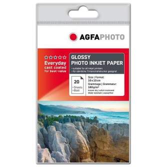 Fotopapīrs printeriem - Agfaphoto fotopapīrs 10x15 Everyday, glancēts, 20 lapas AP18020A6 - ātri pasūtīt no ražotāja