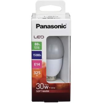 Panasonic Lighting Panasonic LED лампочка E14 3,5W30W 2700K