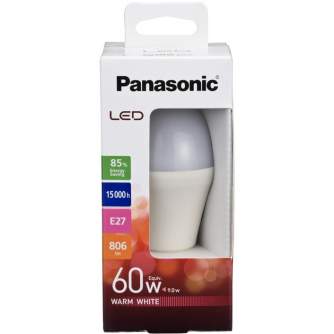 Panasonic Lighting Panasonic LED spuldze E27 9W60W 3000K