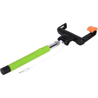 Селфи палки - SelfieMAKER Smart ручной штатив с кабелем, зеленый - быстрый заказ от производителя