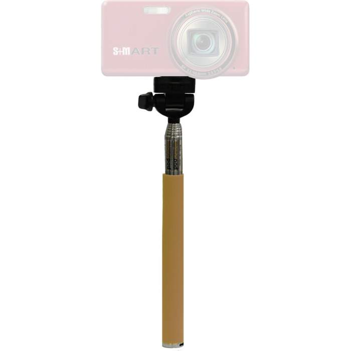 Selfiju statīvs Selfie Stick - SelfieMAKER Photo tripod, orange - ātri pasūtīt no ražotāja
