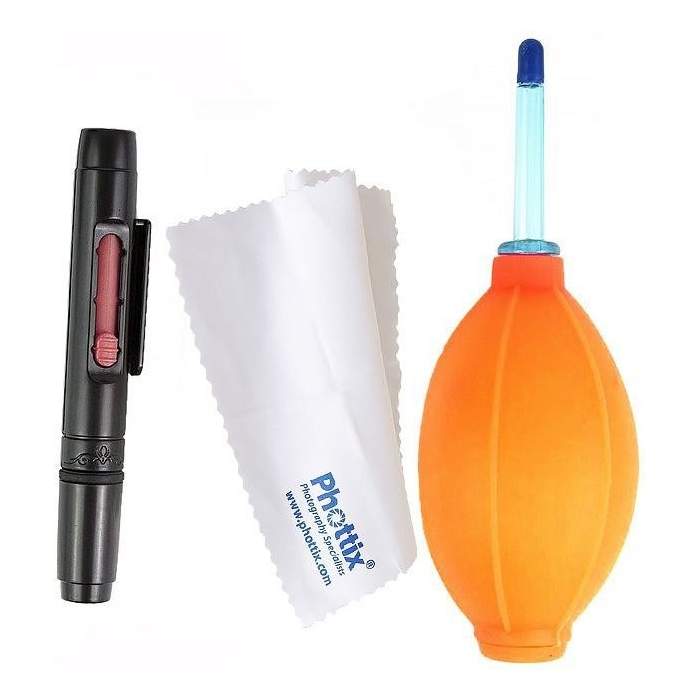 Cleaning Products - Phottix cleaning kit 4in1, orange (PH66510) - quick order from manufacturer