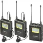 Wireless Audio Systems - Saramonic Lavalier Microphone Set UwMic9 TX9 + TX9 + RX9 UHF Wireless - quick order from manufacturer