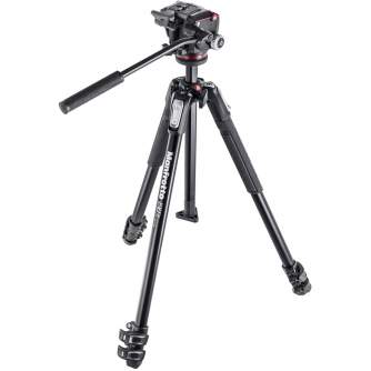 Video Tripods - Manfrotto tripod kit MK190X3-2W - quick order from manufacturer