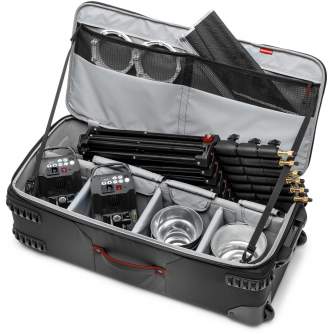 Studijas aprīkojuma somas - Manfrotto carrying case Pro Light Rolling Camera Organizer (MB PL-LW-88W) - ātri pasūtīt no ražotāja