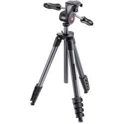 Photo Tripods - Manfrotto tripod MKCOMPACTADV-BK, black - buy today in store and with delivery