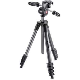 Foto statīvi - Manfrotto tripod MKCOMPACTADV-BK, black - ātri pasūtīt no ražotāja