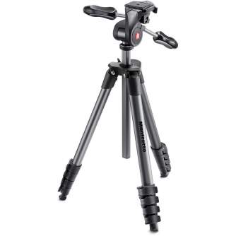 Photo Tripods - Manfrotto tripod MKCOMPACTADV-BK, black - quick order from manufacturer