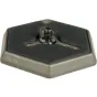 Tripod Accessories - Manfrotto 030-14 Hexagonal Quick Release Plate for RC0 System - quick order from manufacturer