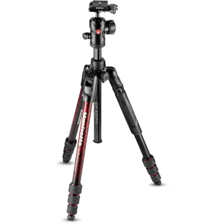 Manfrotto tripod kit Befree Advanced MKBFRTA4RD-BH, red