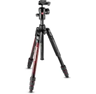 Photo Tripods - Manfrotto tripod kit Befree Advanced MKBFRTA4RD-BH, red - quick order from manufacturerPhoto Tripods - Manfrotto tripod kit Befree Advanced MKBFRTA4RD-BH, red - quick order from manufacturer