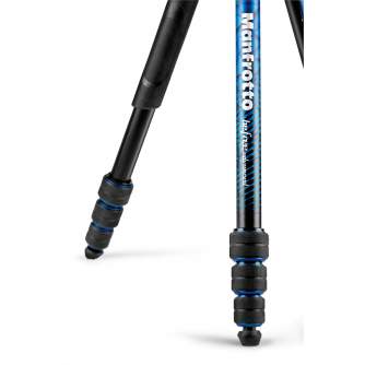 Photo Tripods - Manfrotto tripod kit Befree Advanced MKBFRTA4BL-BH, blue - quick order from manufacturer