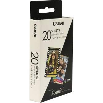 Фотобумага для принтеров - Canon photo paper Zink ZP-2030 20 sheets - быстрый заказ от производителя