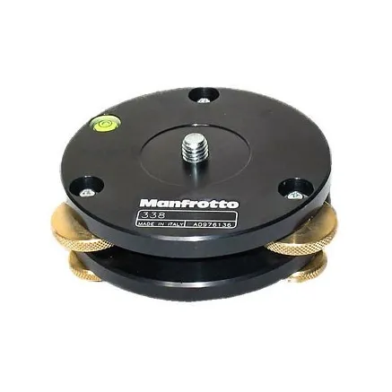 Manfrotto Levelling Base 1852 338 with ±5° Fine Adjustment