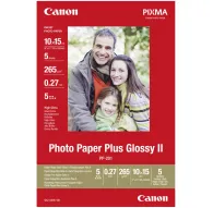 Fotopapīrs printeriem - Canon fotopapīrs PP-201 10x15 Glossy II 275g 5 lapas - ātri pasūtīt no ražotājaFotopapīrs printeriem - Canon fotopapīrs PP-201 10x15 Glossy II 275g 5 lapas - ātri pasūtīt no ražotāja