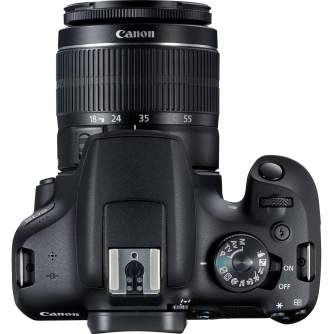 Spoguļkameras - Canon EOS 2000D + EF-S 18-55mm IS II + EF 50mm STM - ātri pasūtīt no ražotāja