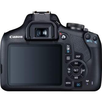 Зеркальные фотоаппараты - Canon EOS 2000D + 18-55mm III Kit, black - быстрый заказ от производителя