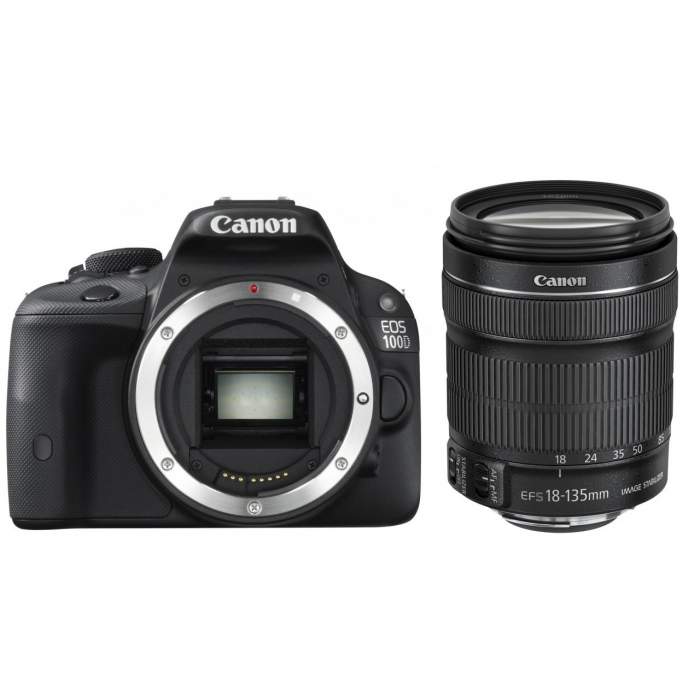 Spoguļkameras - Canon EOS 2000D + 18-135mm IS Kit, melns - ātri pasūtīt no ražotāja