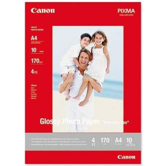 Fotopapīrs printeriem - Canon fotopapīrs GP-501 10x15, glancēts, 10 lapas - ātri pasūtīt no ražotāja