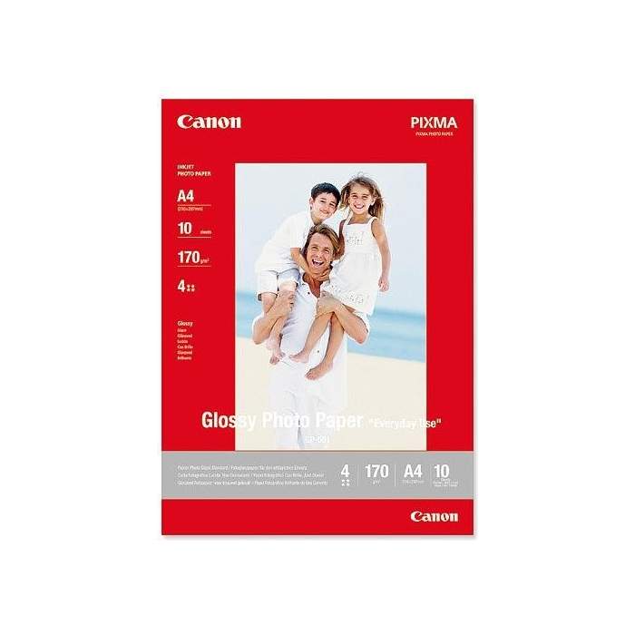 Photo paper for printing - Canon photo paper GP-501 10x15 Glossy 10 sheets - quick order from manufacturer