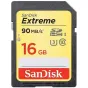 Atmiņas kartes - SanDisk atmiņas karte SDHC 16GB Extreme Video V30 90MB/s SDSDXNE-016G-GNCIN - ātri pasūtīt no ražotāja