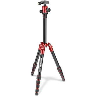 Foto statīvi - Manfrotto statīvs Element Traveller MKELES5RD-BH, sarkans - ātri pasūtīt no ražotāja