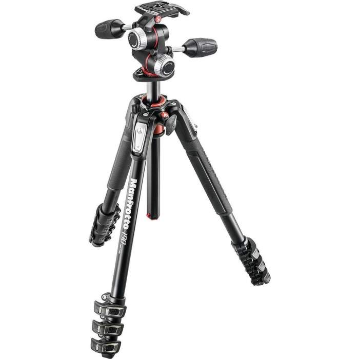 Штативы для фотоаппаратов - Manfrotto tripod kit MK190XPRO4-3W - купить сегодня в магазине и с доставкой