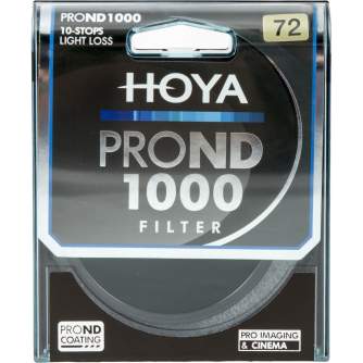 Neutral Density Filters - Hoya Filters Hoya filter neutral density ND1000 Pro 72mm - quick order from manufacturer