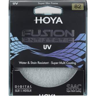 UV aizsargfiltri - Hoya Filters Hoya UV filtrs Fusion Antistatic 82mm - ātri pasūtīt no ražotāja