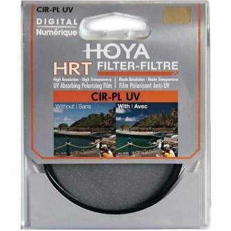 CPL polarizācijas filtri - Hoya PL-CIR HRT 52mm CIR-PL UV polarizācijas filtrs - perc šodien veikalā un ar piegādi