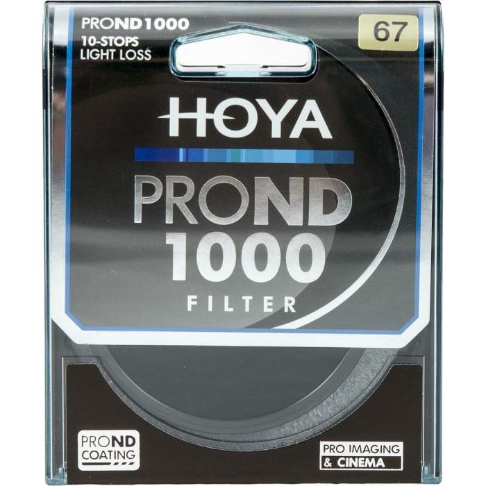 ND neitrāla blīvuma filtri - Hoya Filters Hoya filtrs ND1000 Pro 67mm - ātri pasūtīt no ražotāja