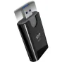 Карты памяти - Silicon Power memory card reader Combo 2in1 USB 3.1, black - быстрый заказ от производителя