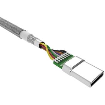 Kabeļi - Silicon Power kabelis USB-C - USB 1m appīts, pelēks (LK30AC) - ātri pasūtīt no ražotāja