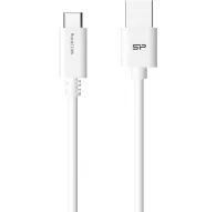 Cables - Silicon Power cable USB-C 1m, white (LK10AC) - quick order from manufacturerCables - Silicon Power cable USB-C 1m, white (LK10AC) - quick order from manufacturer