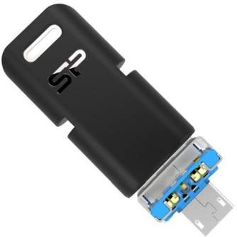 USB флешки - Silicon Power флешка 32GB Mobile C50, черный SP032GBUC3C50V1K - быстрый заказ от производителя