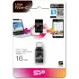 USB memory stick - Silicon Power flash drive 16GB Mobile C31 USB-C, black - quick order from manufacturer