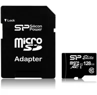 Memory Cards - Silicon Power memory card microSDXC 128GB Elite UHS-I Class 10 + adapter - quick order from manufacturerMemory Cards - Silicon Power memory card microSDXC 128GB Elite UHS-I Class 10 + adapter - quick order from manufacturer